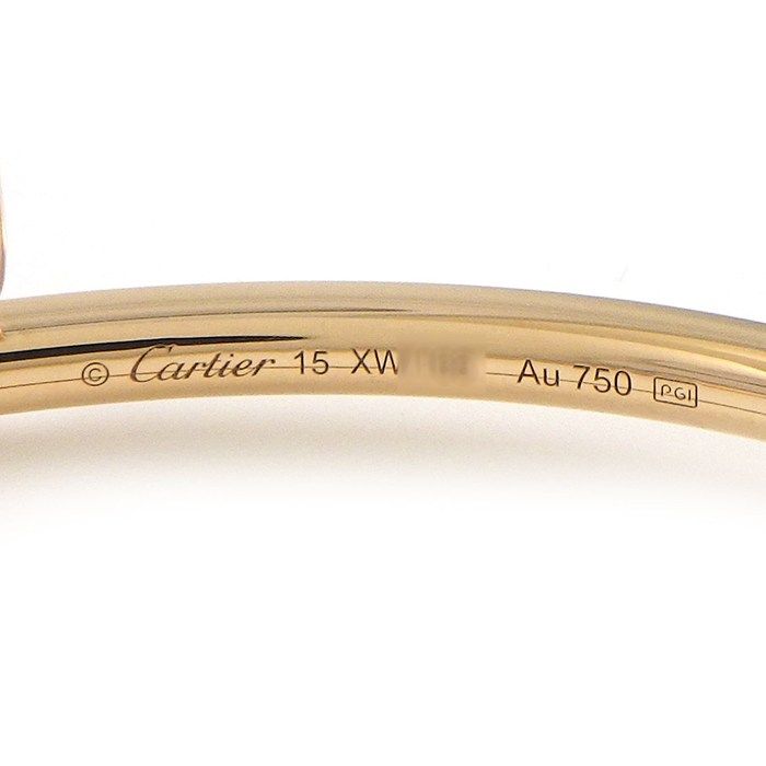 Cartier Bangle Juste un Clou SM Nail Motif 18K Pink Gold 15 Bracelet — view 3
