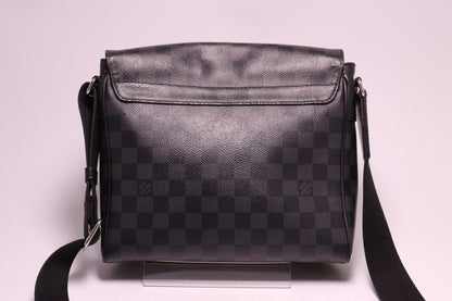 Louis Vuitton Damier Graphite District PM Shoulder — view 2