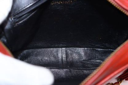 Chanel Lambskin Quilted Chain Shoulder — view 7