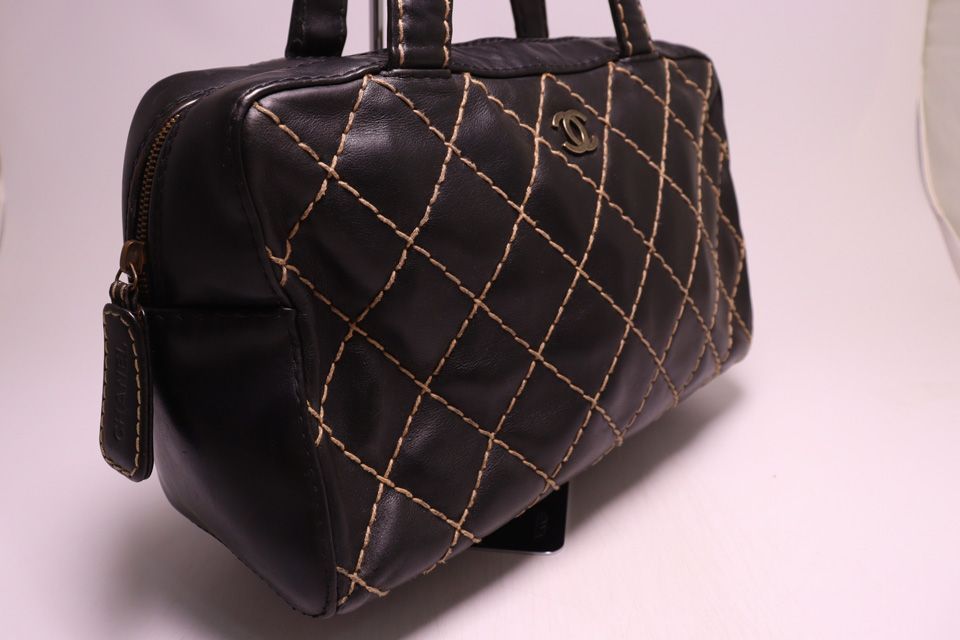 Chanel Wild Stitch Leather Handbag Mini — view 4