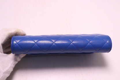 Chanel Caviar Leather Quilted Wallet — view 3