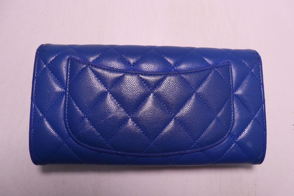 Chanel Caviar Leather Quilted Wallet — view 2