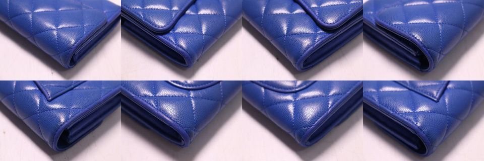 Chanel Caviar Leather Quilted Wallet — view 8