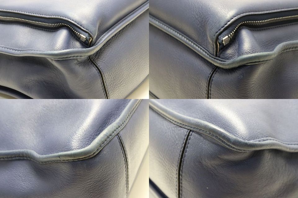 Loewe Anagram Leather Business Briefcase — view 5