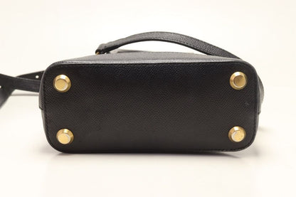 Balenciaga Leather Ville Top Handle Xxs 2-Way Handbag — view 3