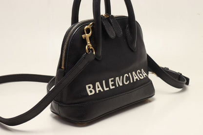 Balenciaga Leather Ville Top Handle Xxs 2-Way Handbag — view 4