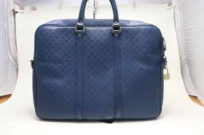 Gucci Diamante Leather Business Briefcase — view 2