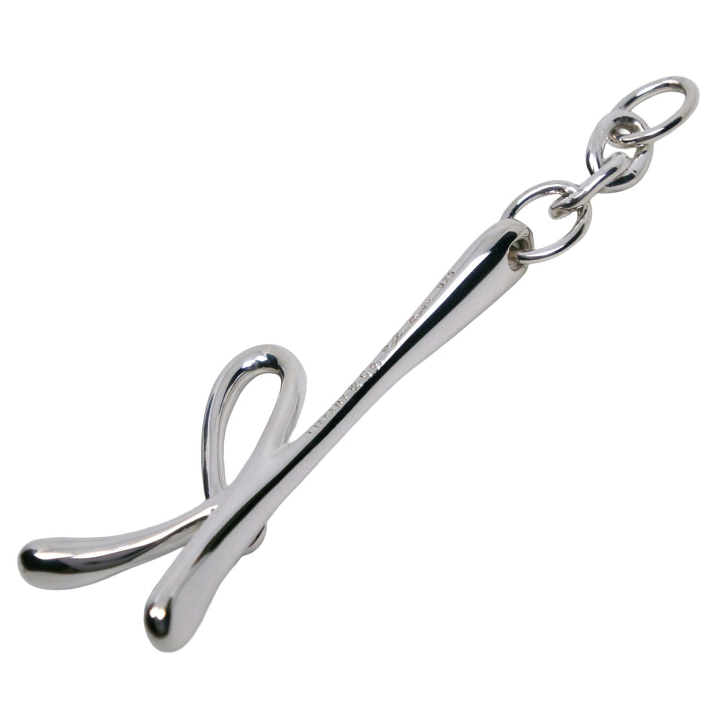 Tiffany & Co Initial 925 Sterling Silver Pendant — view 3