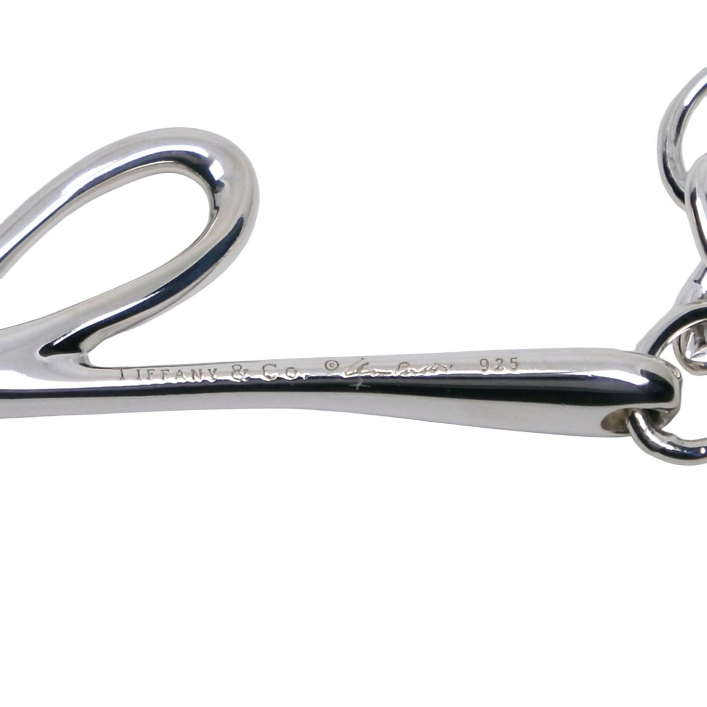 Tiffany & Co Initial 925 Sterling Silver Pendant — view 4