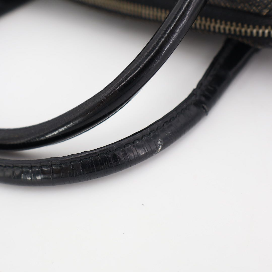 Dior Trailer Montaigne Boston Bag Black Punchingleather — view 7