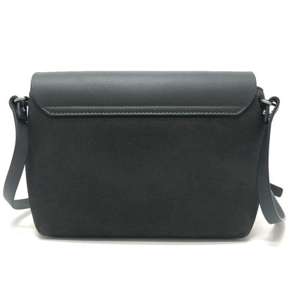 Brunello Cucinelli Shoulder Bag Metal Beads Leather Black — view 2