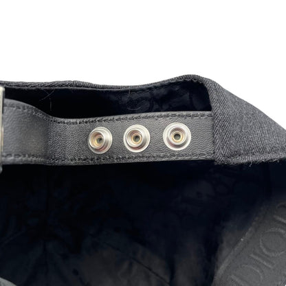 Dior Hat Baseball Cap XL Wool Logo Gray — view 8