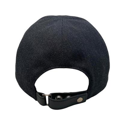 Dior Hat Baseball Cap XL Wool Logo Gray — view 4