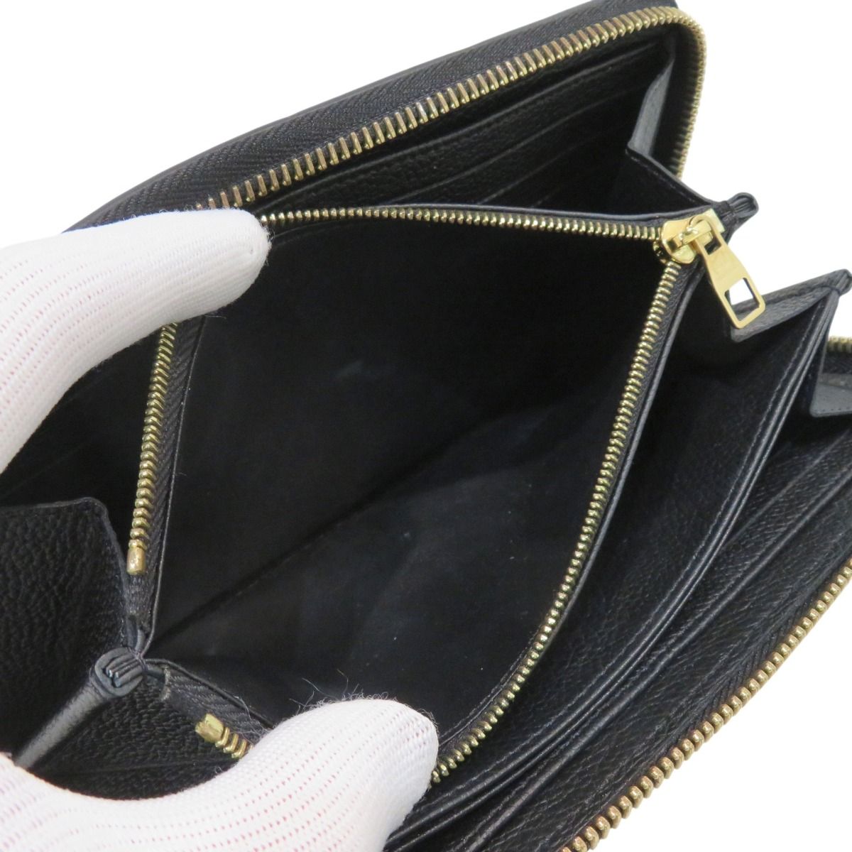 Louis Vuitton Zippy Wallet Empreinte Monogram Leather — view 6
