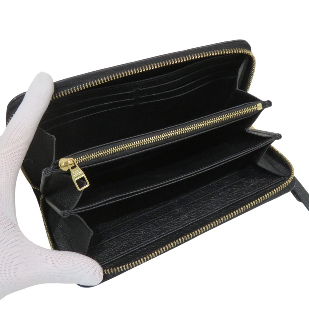 Louis Vuitton Zippy Wallet Empreinte Monogram Leather — view 3