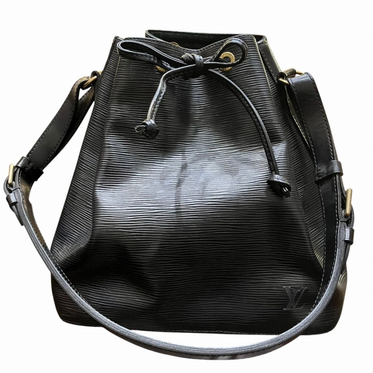 Louis Vuitton Epi Line Shoulder Bag Leather