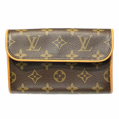 Louis Vuitton Pochette Florentine Monogram Waist Bag Canvas