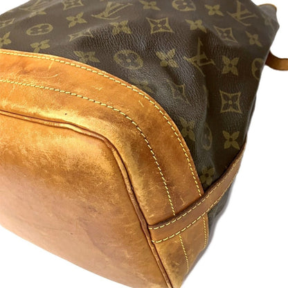 Louis Vuitton Noe Monogram Shoulder Bag Leather — view 6