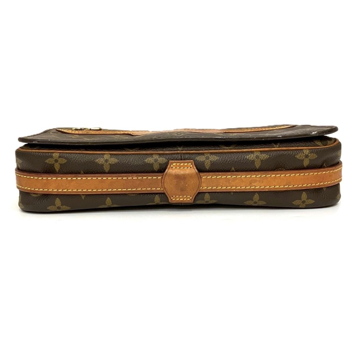 Louis Vuitton Saint Germain 28 Monogram Shoulder Bag Leather — view 3