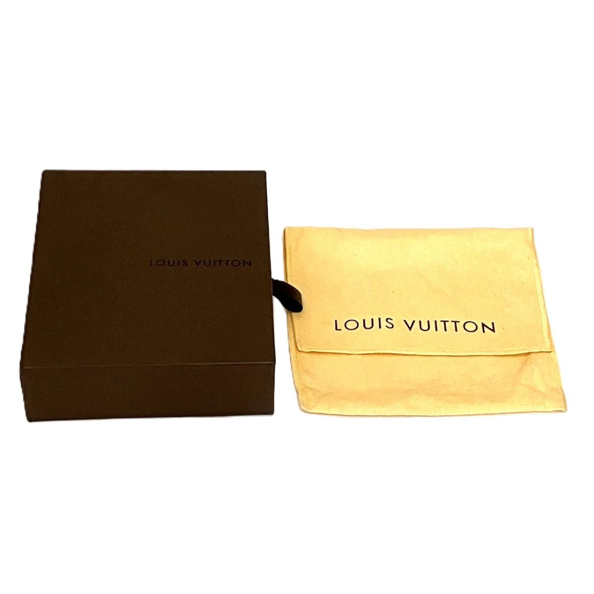 Louis Vuitton Portefeuille Elise Damier Ebene Trifold Wallet Leather — view 5