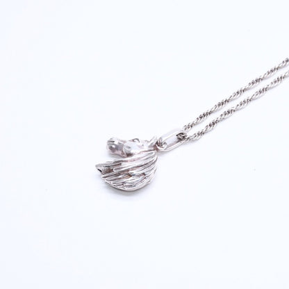 Hermes Horse Head Pendant Chain 925 Sterling Silver — view 3
