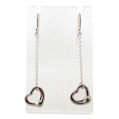Tiffany & Co 925 Open Heart Earrings