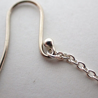 Tiffany & Co 925 Open Heart Earrings — view 6