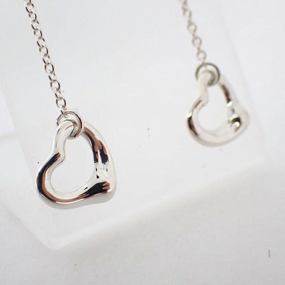 Tiffany & Co 925 Open Heart Earrings — view 2