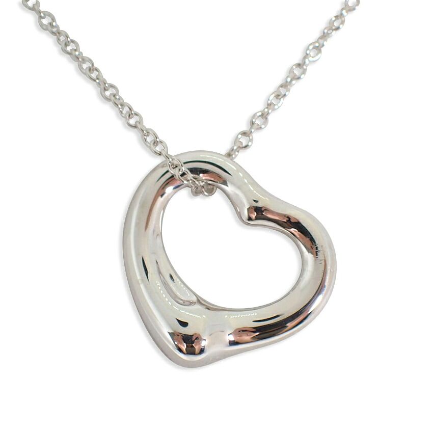 Tiffany & Co 925 Open Heart Pendant