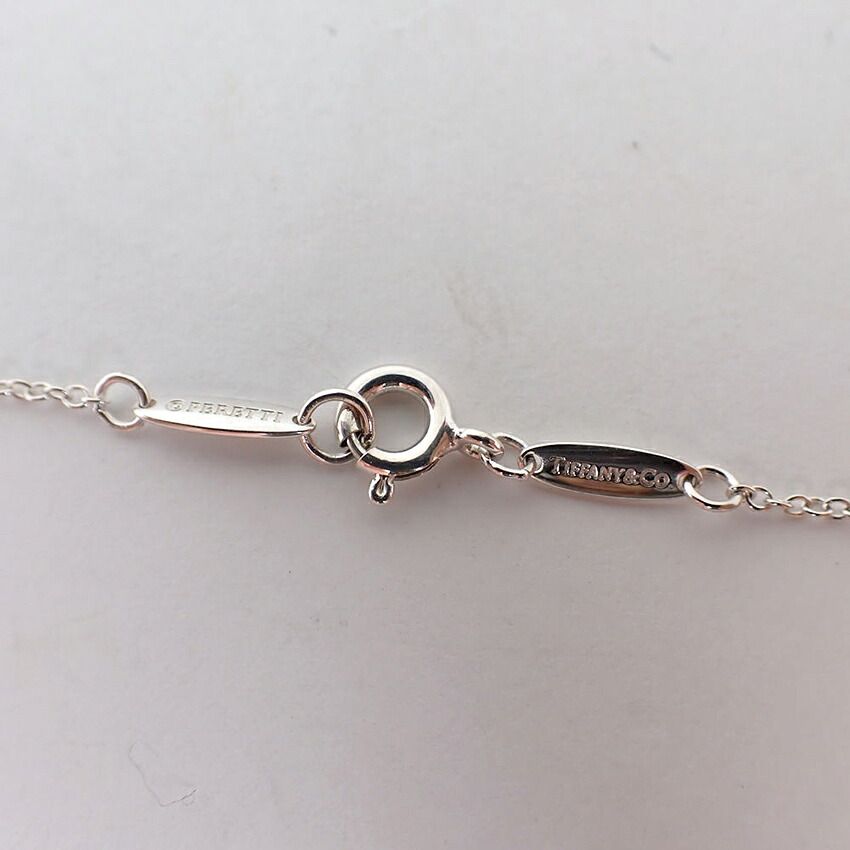 Tiffany & Co 925 Open Heart Pendant — view 6