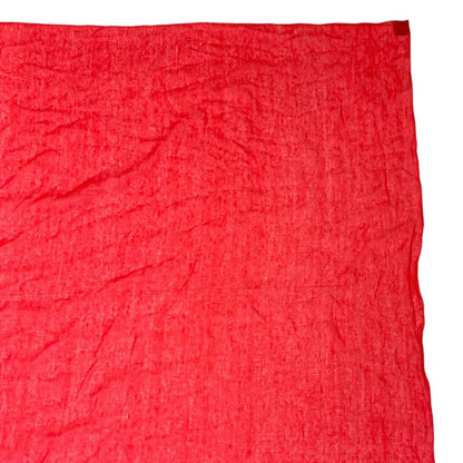 Hermes Scarf Shawl Large Cashmere Silk Red Haori — view 2