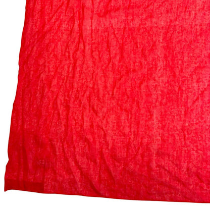 Hermes Scarf Shawl Large Cashmere Silk Red Haori — view 5