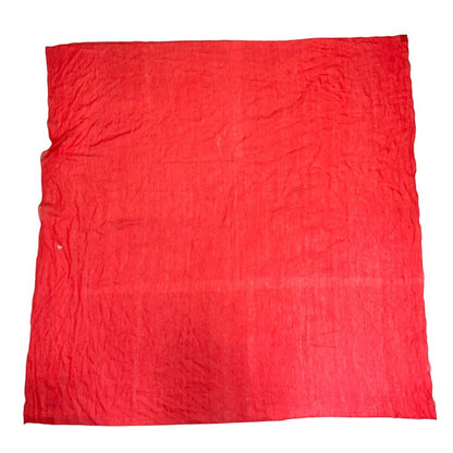 Hermes Scarf Shawl Large Cashmere Silk Red Haori