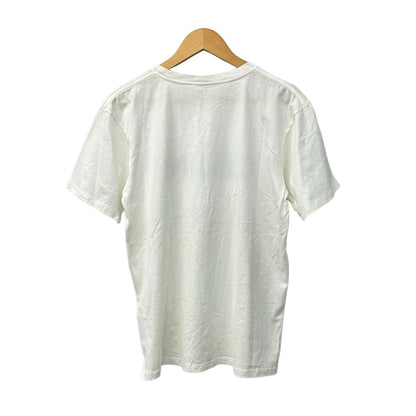 Celine Short Sleeve T-Shirt S Loose White Black Crew — view 2
