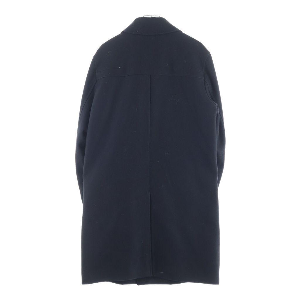 Dior Double Blurstrike Leather Cutreplacement Coat Black — view 2