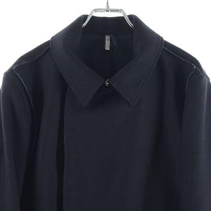 Dior Double Blurstrike Leather Cutreplacement Coat Black — view 3
