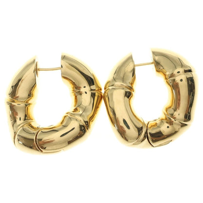 Gucci Bamboo Hoop Earrings Gold — view 4