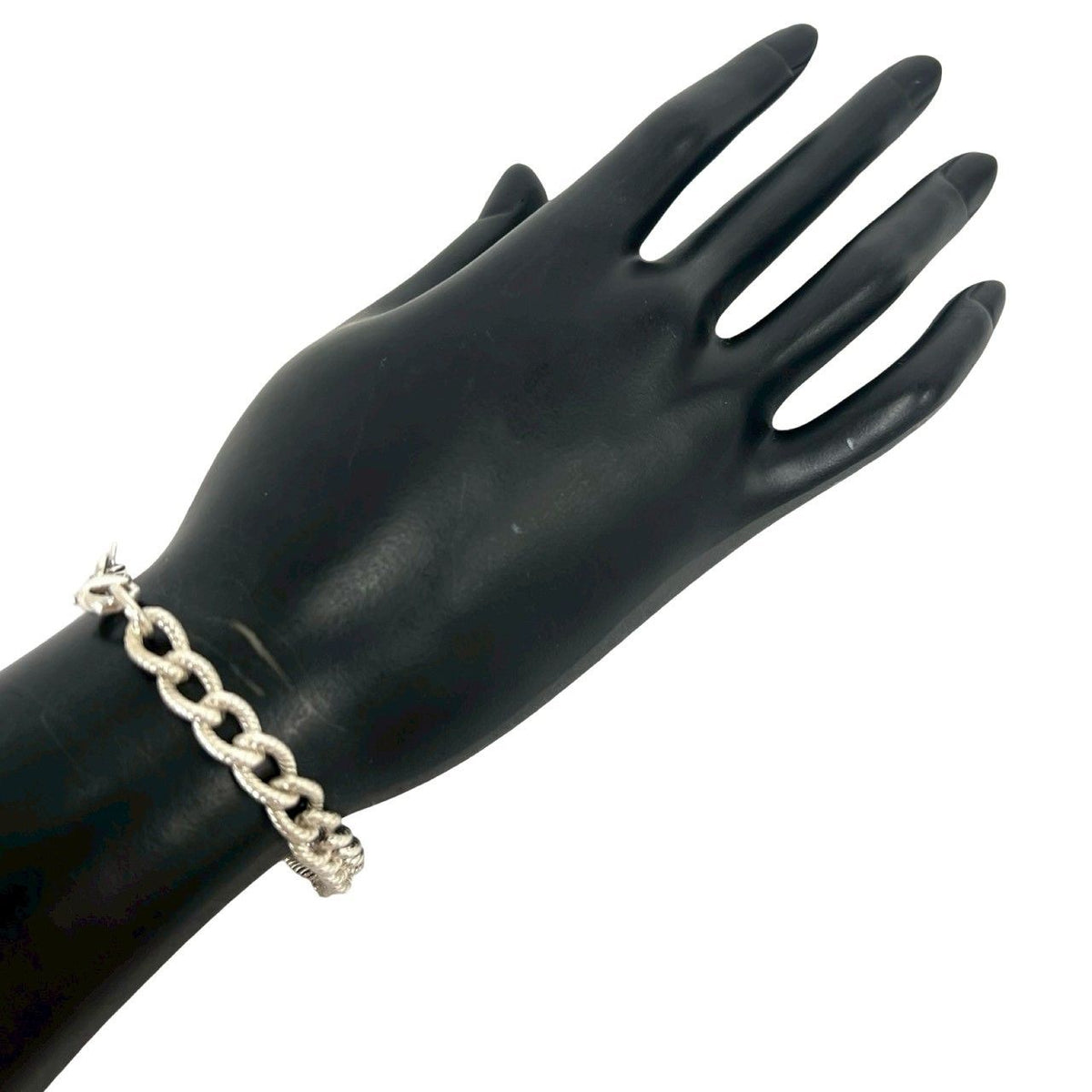 Tiffany & Co Vintage Twist Loop Bracelet 925 Sterling Silver — view 2
