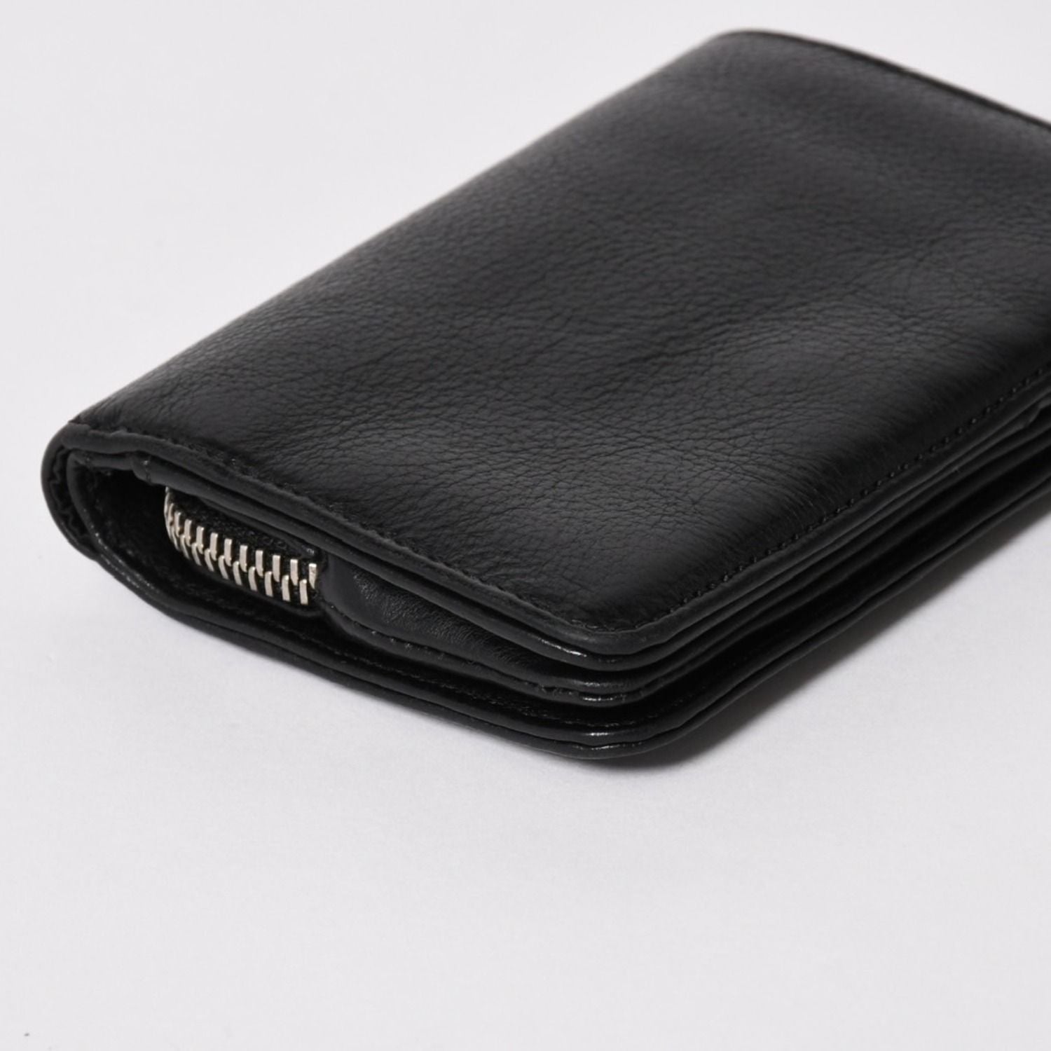 Chrome Hearts Wallet Joey Bifold Dagger Zip Scroll Label Black — view 8