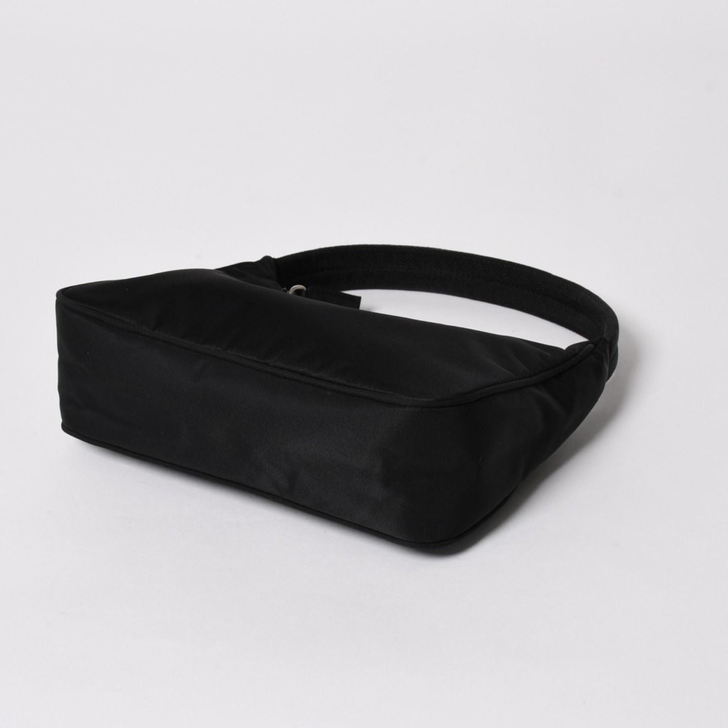 Prada Hobo Handbag Nylon Black — view 7