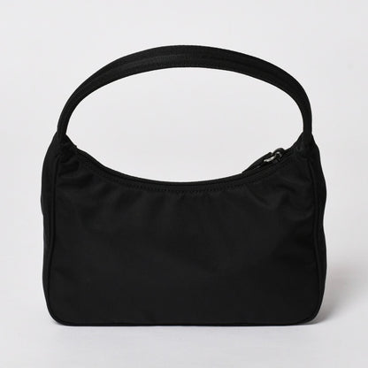 Prada Hobo Handbag Nylon Black — view 2