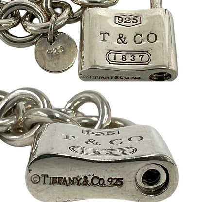 Tiffany & Co Lock Bracelet 925 Sterling Silver Chain — view 3