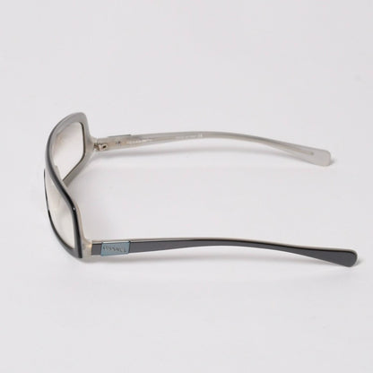 Chanel Shield Shape Sunglasses Acetate Gray Eyewear — view 4