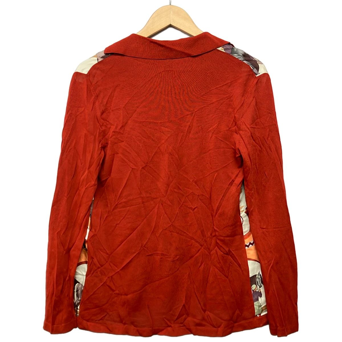 Hermes Ensemble Red Ivory – Multi Partly Silk — view 2