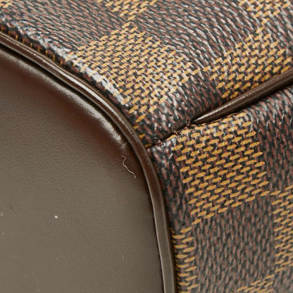 Louis Vuitton Damier Ipanema PM Crossbody Shoulder Bag Brown Leather — view 6