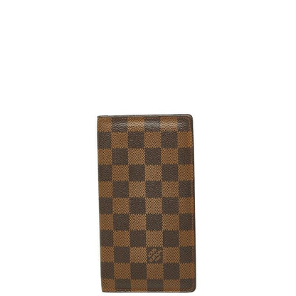 Louis Vuitton Monogram Porte Barr Cles Wallet Brown Leather