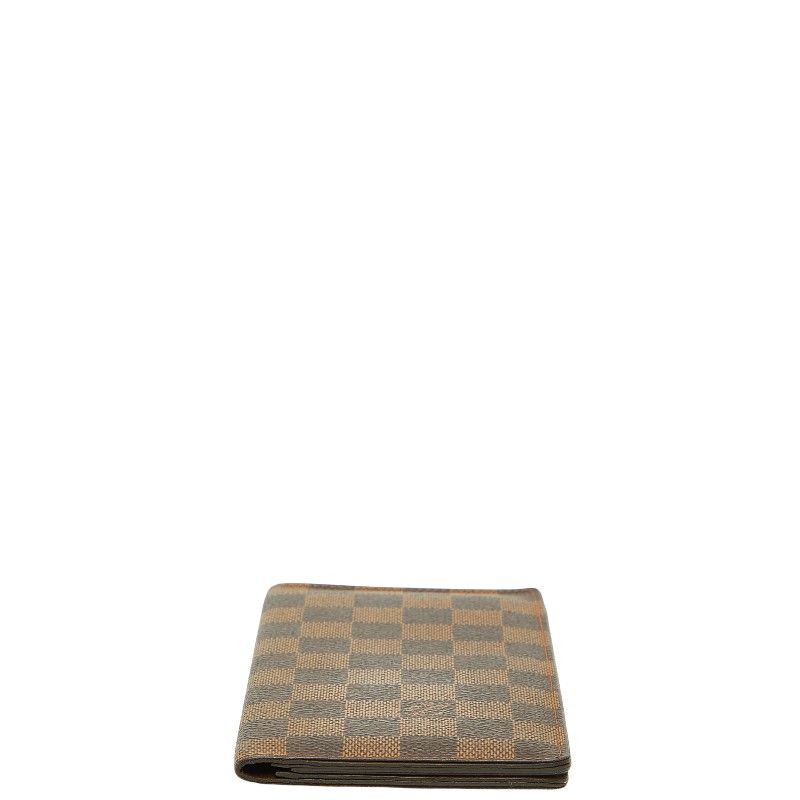 Louis Vuitton Monogram Porte Barr Cles Wallet Brown Leather — view 3