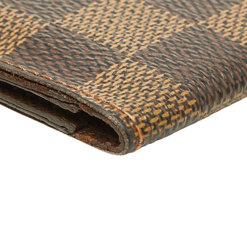 Louis Vuitton Monogram Porte Barr Cles Wallet Brown Leather — view 5