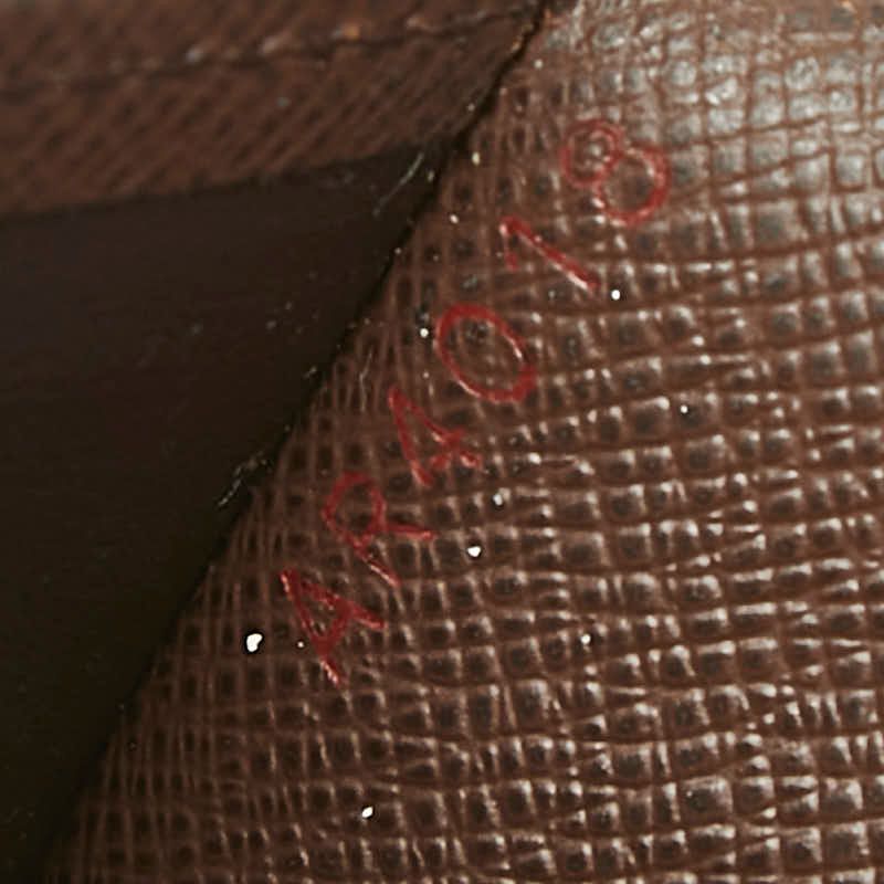 Louis Vuitton Monogram Porte Barr Cles Wallet Brown Leather — view 8