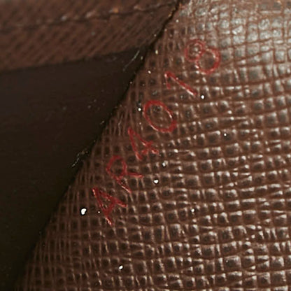 Louis Vuitton Monogram Porte Barr Cles Wallet Brown Leather — view 8
